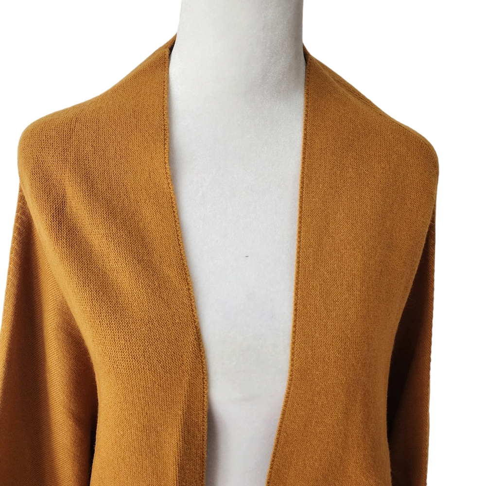 Euc Anthropologie | Akemi + Kin Mina Yellow Mustard Shrug Cardigan O/S View 3